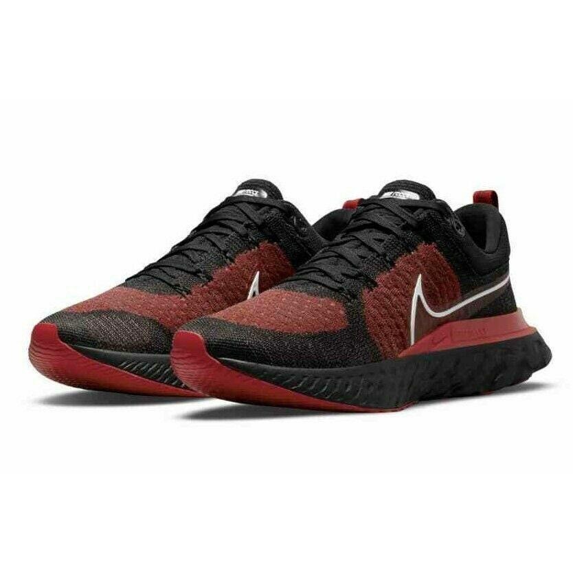 【WS】NIKE REACT INFINITY RUN FK 2 男 黑紅  襪套 跑步 慢跑鞋 CT2357-006-細節圖7