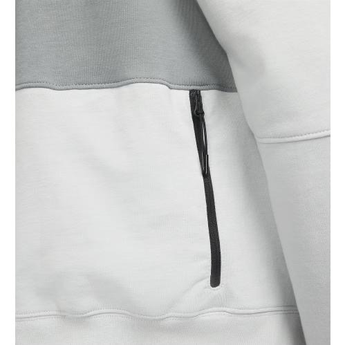 【WS】NIKE NSW TEE 灰 男衣 基本款 運動 休閒 拼接 復古 上衣 大學T DD5258-077-細節圖4