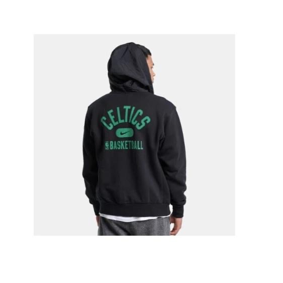 【WS】NIKE NBA BOSTON CELTICS HOODIE 運動 休閒 長袖 籃球 帽T DB2183-010-細節圖2