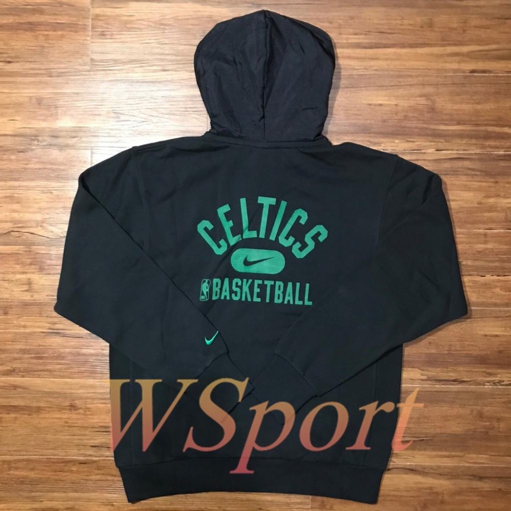 【WS】NIKE NBA BOSTON CELTICS HOODIE 運動 休閒 長袖 籃球 帽T DB2183-010-細節圖4