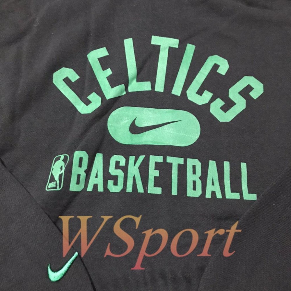 【WS】NIKE NBA BOSTON CELTICS HOODIE 運動 休閒 長袖 籃球 帽T DB2183-010-細節圖8