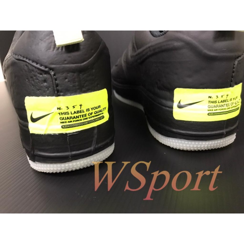 【WS】 NIKE AIR FORCE 1 EXPERIMENTAL N354 男款 運動 休閒鞋 DJ9780-001-細節圖5