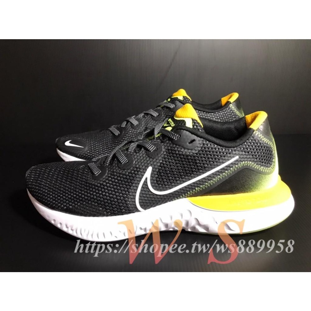 【WS】NIKE RENEW RUN 男款 輕量 透氣 緩震 漸層 跑步鞋 運動 慢跑鞋 CK6357-007-細節圖2