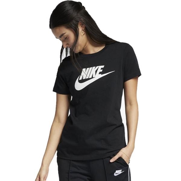 【WS】NIKE W NSW ESSENTIAL 女 基本款 大LOGO 運動 休閒 短袖 短T BV6170-010-細節圖2