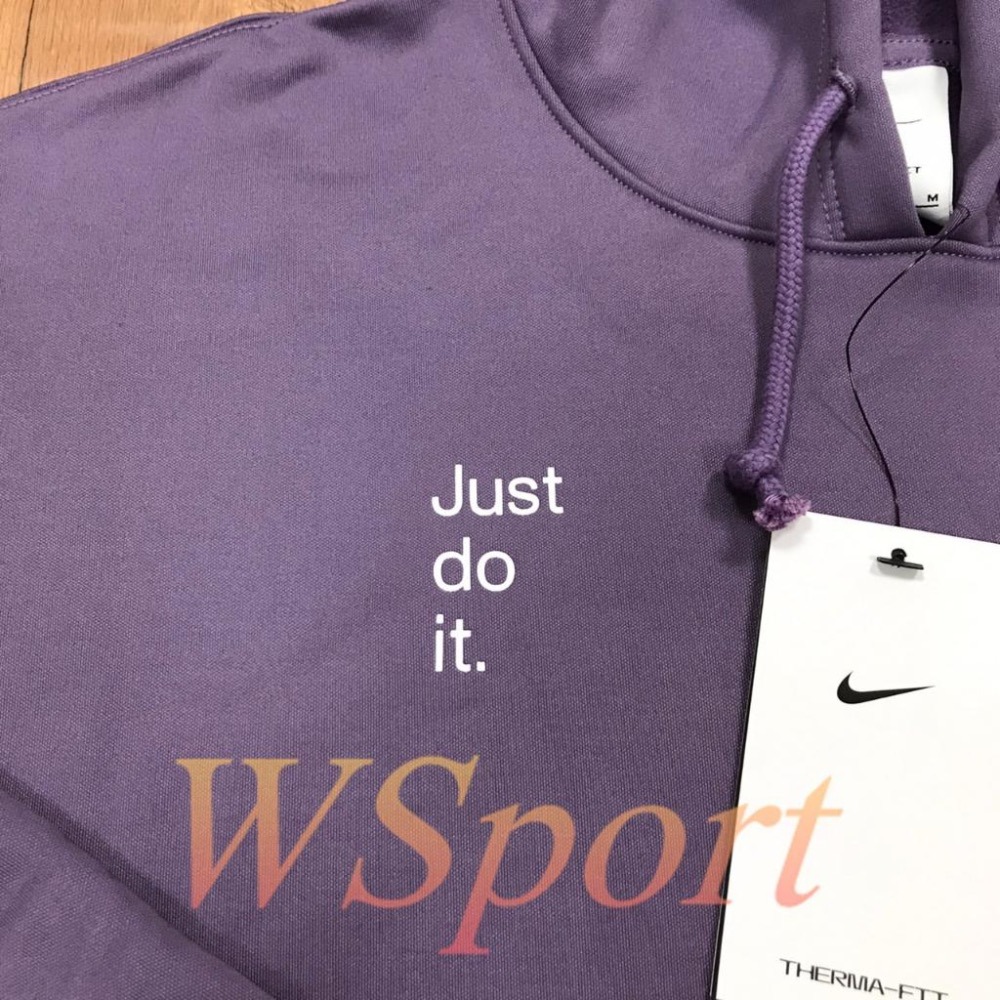 【WS】NIKE NSW JDI HOODIE 女款 紫 運動 休閒 連帽 長袖 帽T DD6119-574-細節圖3