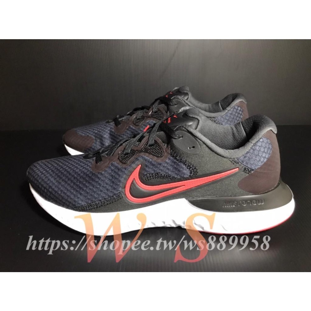 【WS】NIKE RENEW RUN2 輕量 緩震 男款 跑步鞋 慢跑鞋 CU3504-001-細節圖6