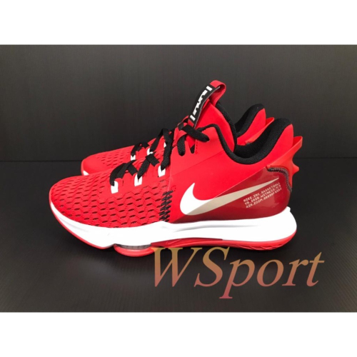 【WS】NIKE ZOOM LEBRON WITENSS 5 大學紅 LBJ 小皇帝 籃球鞋 CQ9380-601