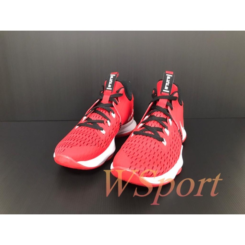 【WS】NIKE ZOOM LEBRON WITNESS 5 大學紅 LBJ 小皇帝 籃球鞋 CQ9380-601-細節圖2