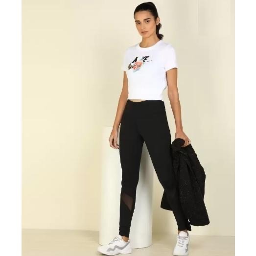 【WS】NIKE AS W NSW 女款 白 鑽石 上衣 運動 休閒 短T 短袖 DD1484-100-細節圖4