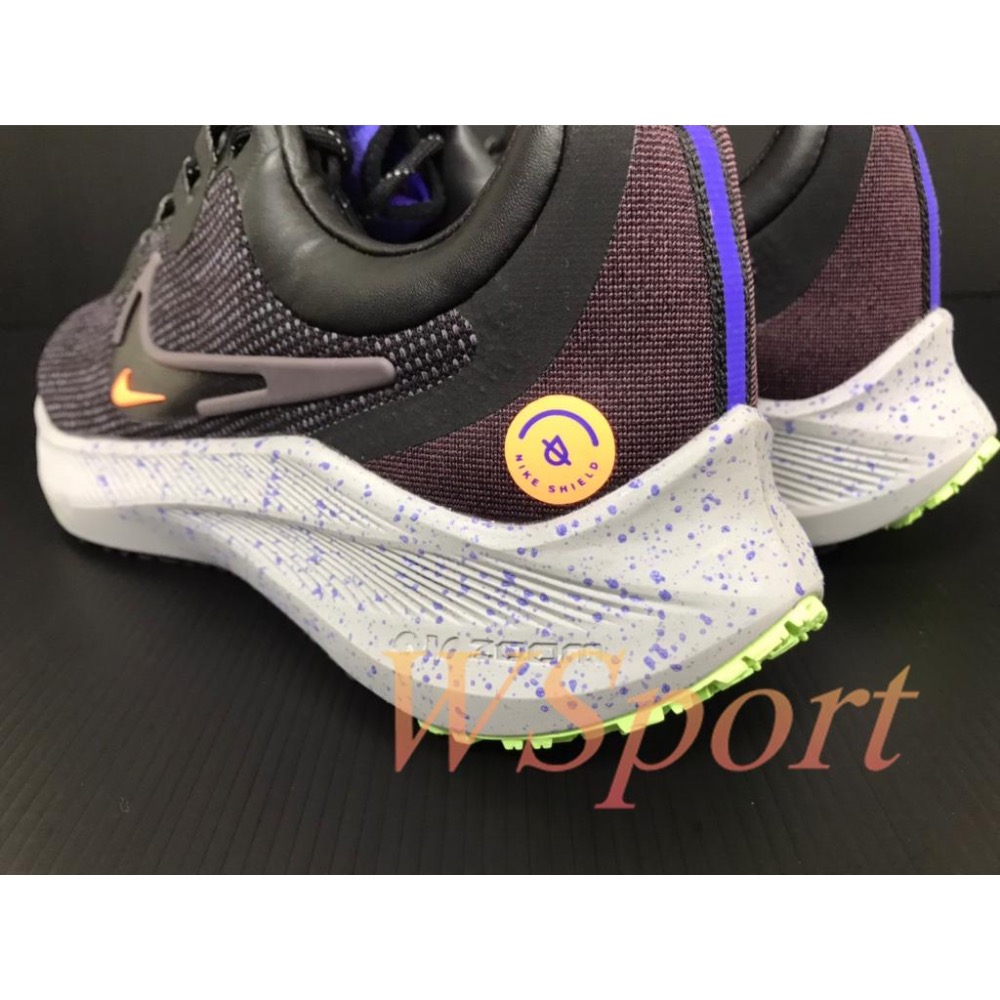 【WS】NIKE W WINFLO 8 SHIELD 女鞋 黑紫 防潑水 運動 跑步 慢跑鞋 DC3730-002-細節圖5