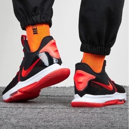 【WS】NIKE ZOOM LEBRON WITENSS 5 黑紅 LBJ 小皇帝 籃球鞋 CQ9381-005-細節圖4