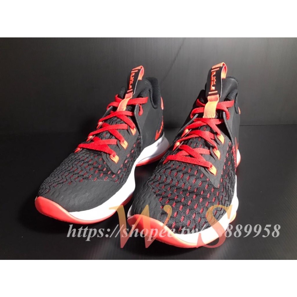 【WS】NIKE ZOOM LEBRON WITENSS 5 黑紅 LBJ 小皇帝 籃球鞋 CQ9381-005-細節圖7