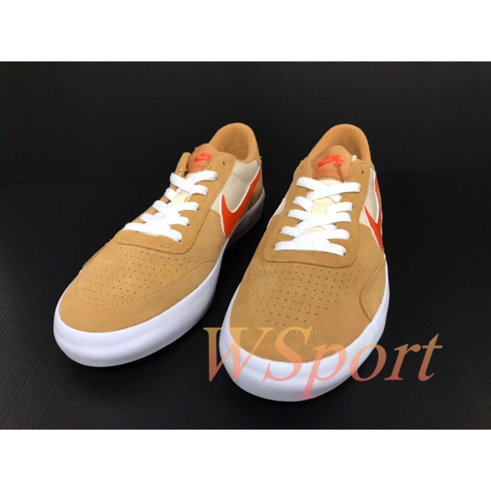 【WS】NIKE SB HERITAGE VULC 男款 棕 運動 復古 休閒 滑板鞋 休閒鞋 CD5010-201-細節圖2