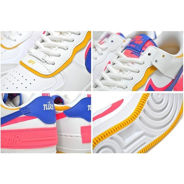 【WS】NIKE W AIR FORCE 1 SHADOW 女款 增高 厚底 馬卡龍 休閒鞋 CI0919-105-細節圖9