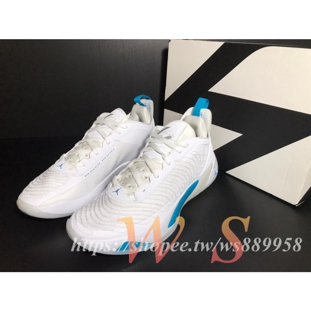 【WS】NIKE AIR JORDAN LUKA1 PF 白 藍 Luka Dončić 籃球鞋 DN1771-104-細節圖2