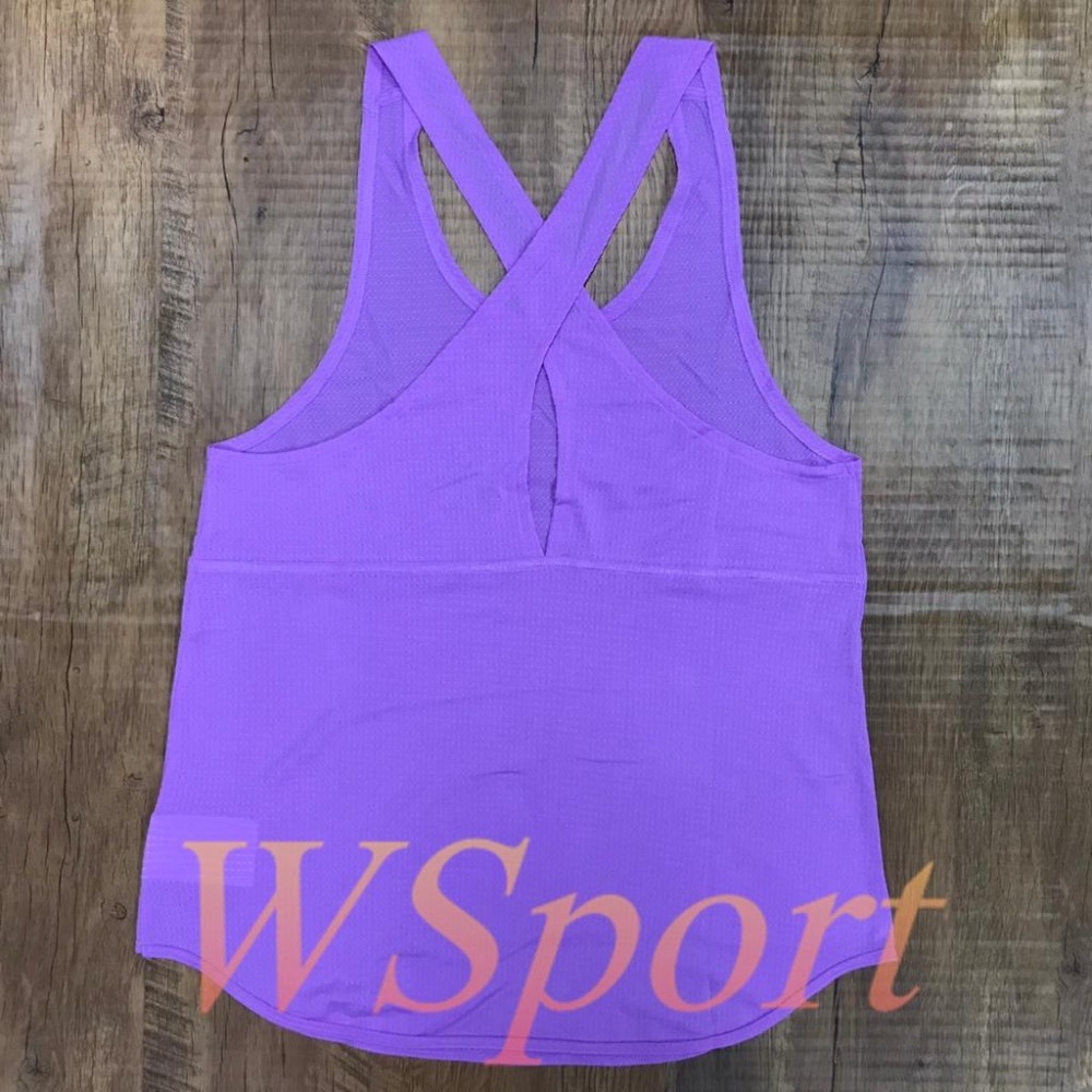 【WS】NIKE BREATHE DRY 女款 運動 跑步 健身 休閒 無袖 背心 白CZ9609-100 紫597-細節圖6