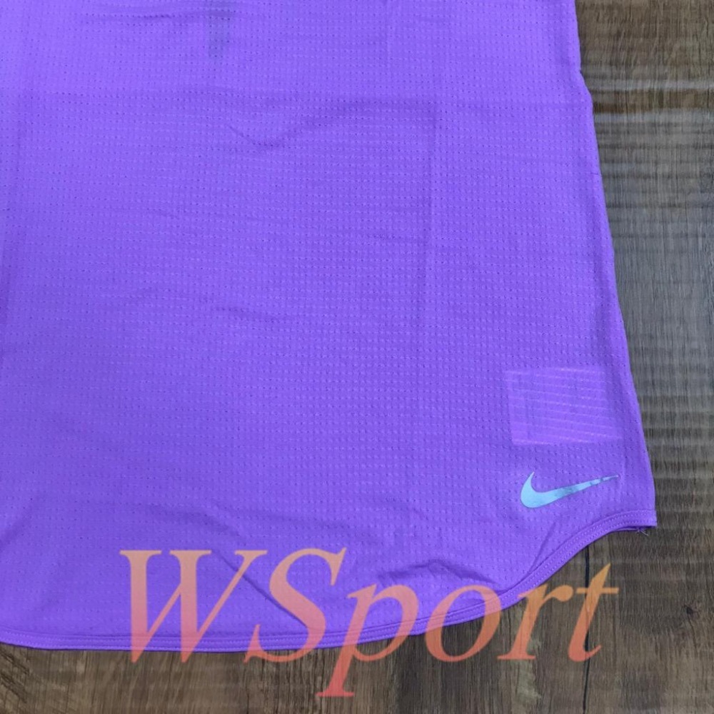 【WS】NIKE BREATHE DRY 女款 運動 跑步 健身 休閒 無袖 背心 白CZ9609-100 紫597-細節圖7