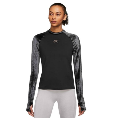 【WS】NIKE AIR DF LS 女款 黑 運動 健身 跑步 排汗 緊身 上衣 長袖 T恤 DD4418-010