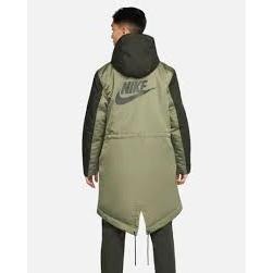 【WS】NIKE NSW Therma-Fit 男款 休閒 長版 保暖 連帽 雙面穿 外套 大衣 DD6776-355-細節圖3