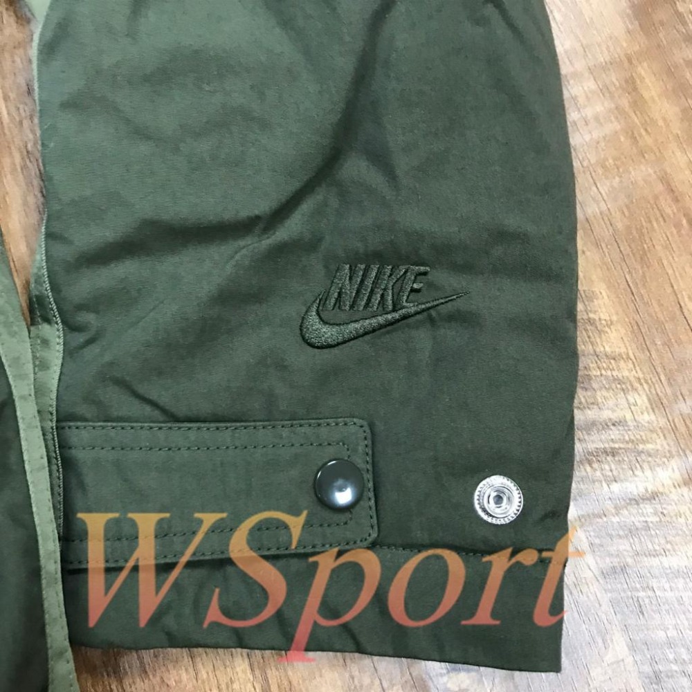 【WS】NIKE NSW Therma-Fit 男款 休閒 長版 保暖 連帽 雙面穿 外套 大衣 DD6776-355-細節圖7