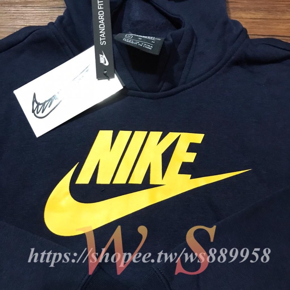 【WS】NIKE NSW HOODIE 童裝 運動 加絨 保暖 休閒 帽T 連帽 外套 DA5157-451-細節圖3