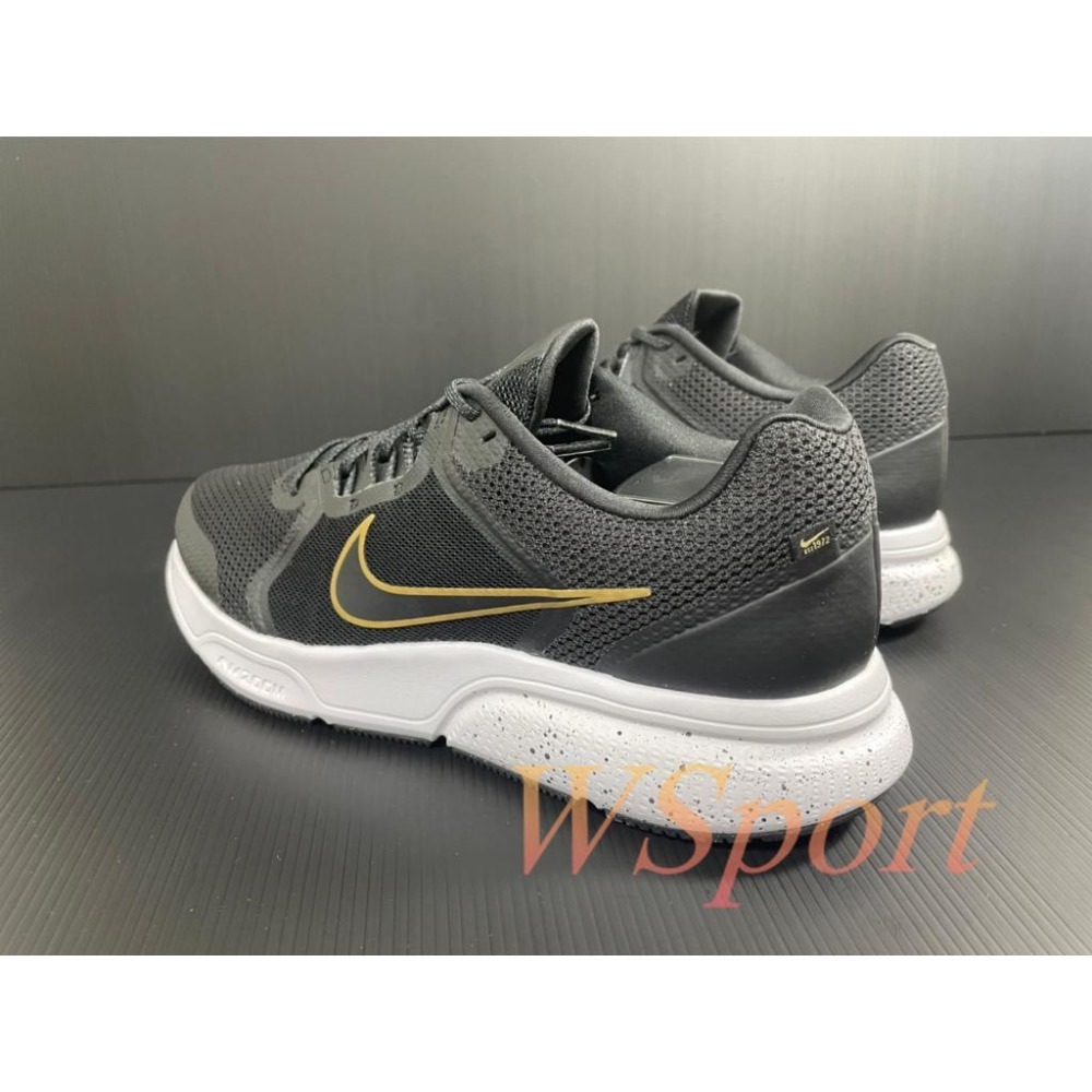 【WS】NIKE ZOOM SPAN 4 男鞋 黑金 運動 緩震 健身 慢跑 跑步鞋 DC8996-009-細節圖4