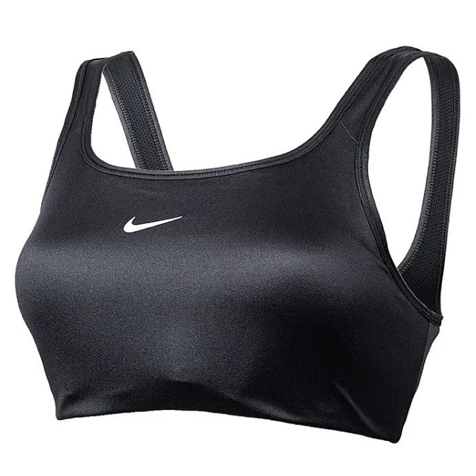 【WS】NIKE SWOOSH SHINE BRA 中度支撐 訓練 慢跑 運動 內衣 DD1439-010-細節圖4