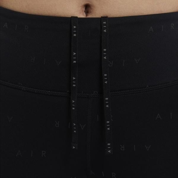 【WS】NIKE AIR 女裝 長褲 7/8 緊身褲 黑 針織 高腰 反光 跑步 運動 健身 CU3352-010-細節圖7