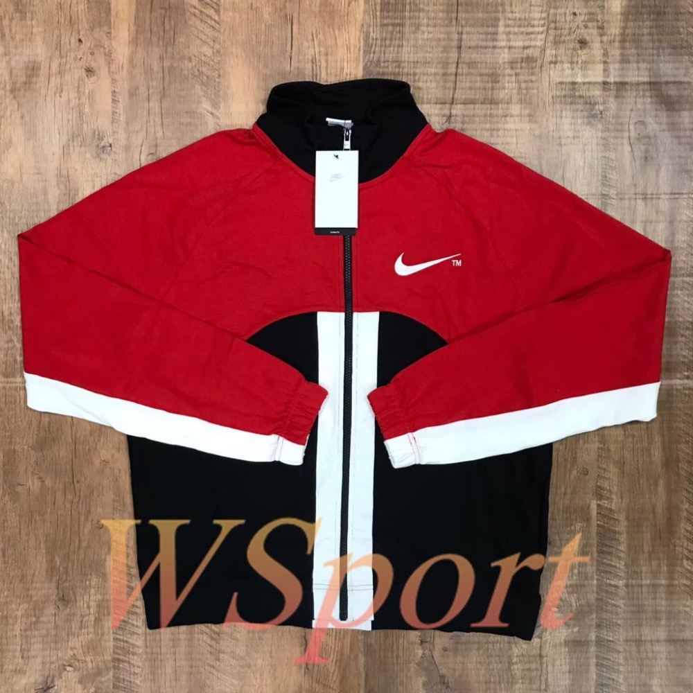 【WS】NIKE NSW SWOOSH 運動 休閒 訓練 跑步 拼接 立領 防風 運動外套 DD5982-657-細節圖4