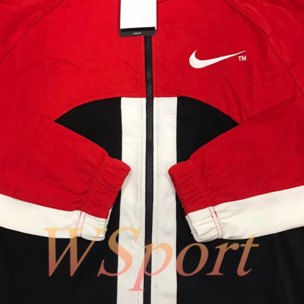 【WS】NIKE NSW SWOOSH 運動 休閒 訓練 跑步 拼接 立領 防風 運動外套 DD5982-657-細節圖6