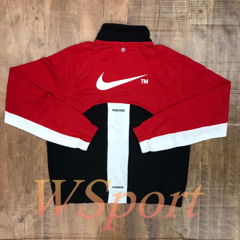 【WS】NIKE NSW SWOOSH 運動 休閒 訓練 跑步 拼接 立領 防風 運動外套 DD5982-657-細節圖7