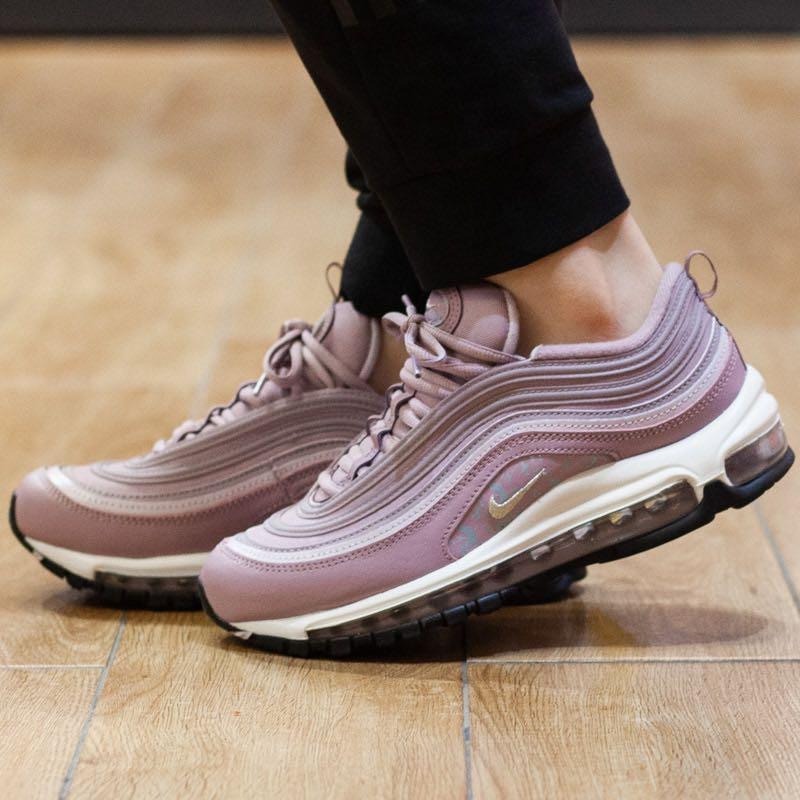 【WS】NIKE W AIR MAX 97 女鞋 粉紫 復古 氣墊 反光 全氣墊 運動 休閒鞋 DH0558-500-細節圖6