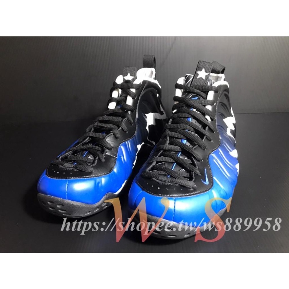 【WS】NIKE AIR FOAMPOSITE ONE AURORA 明星賽 黑夜閃電 太空鞋 CN0055-001-細節圖2