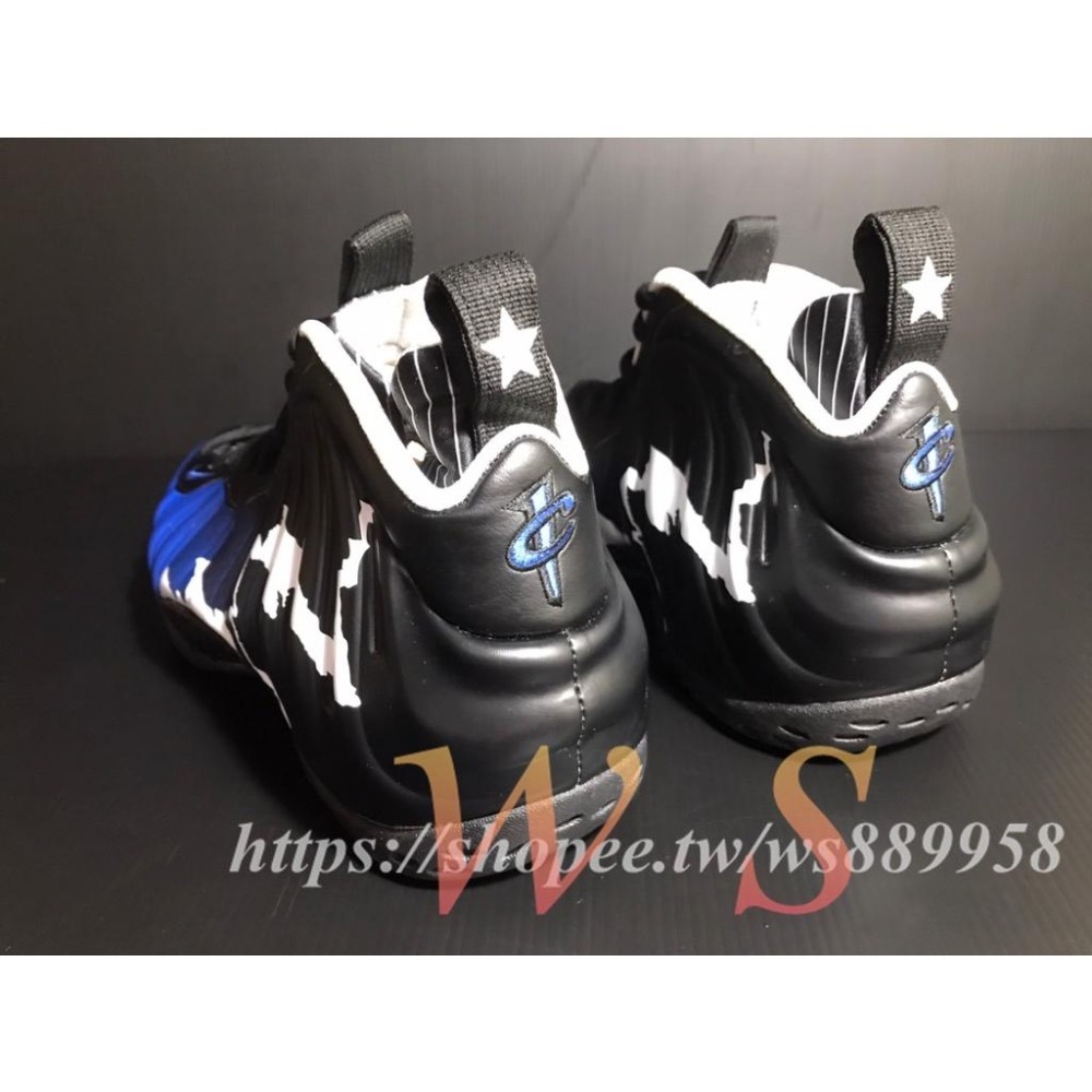 【WS】NIKE AIR FOAMPOSITE ONE AURORA 明星賽 黑夜閃電 太空鞋 CN0055-001-細節圖3