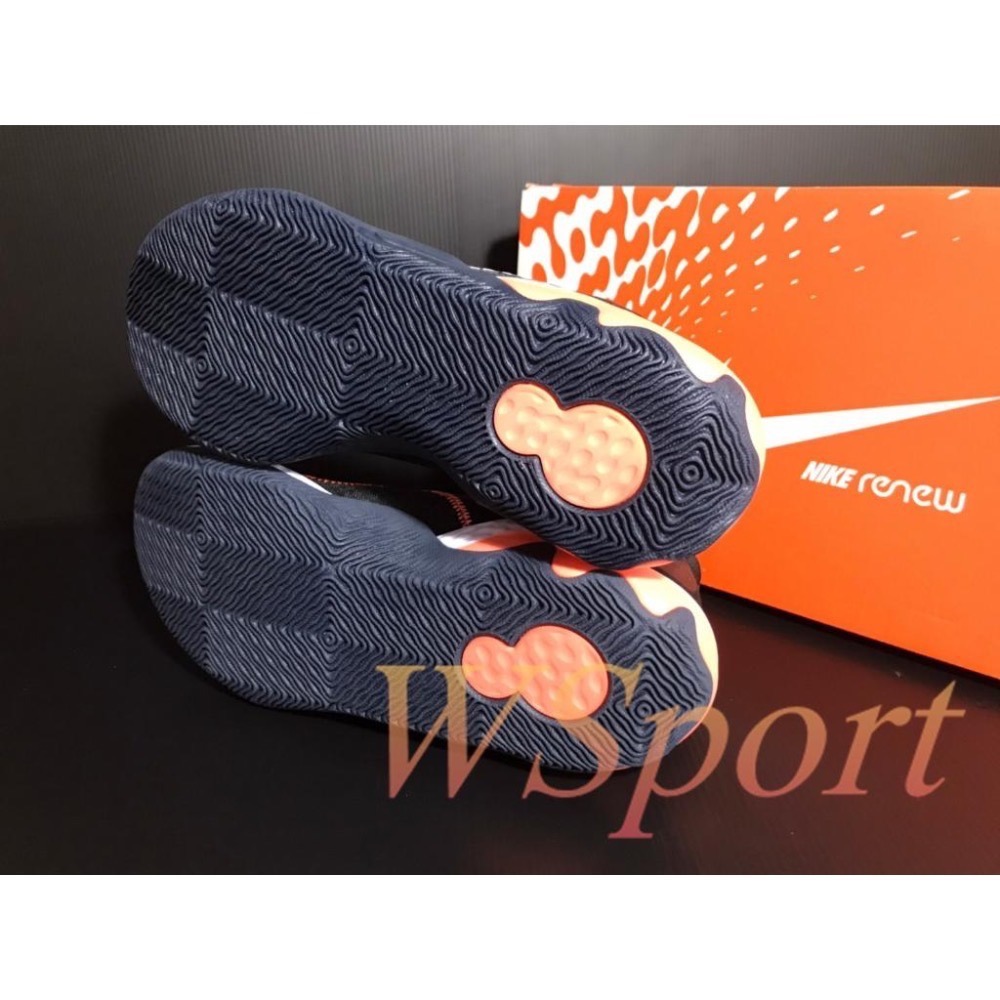 【WS】NIKE RENEW ELEVATE 黑橘 運動 耐磨 透氣 籃球鞋 CK2669-006-細節圖5