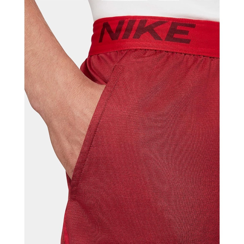 【WS】NIKE AS M DRY 男款 紅色 跑步 訓練 運動 健身 救生員 短褲 CZ1266-677-細節圖3