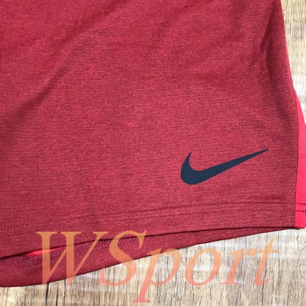 【WS】NIKE AS M DRY 男款 紅色 跑步 訓練 運動 健身 救生員 短褲 CZ1266-677-細節圖8