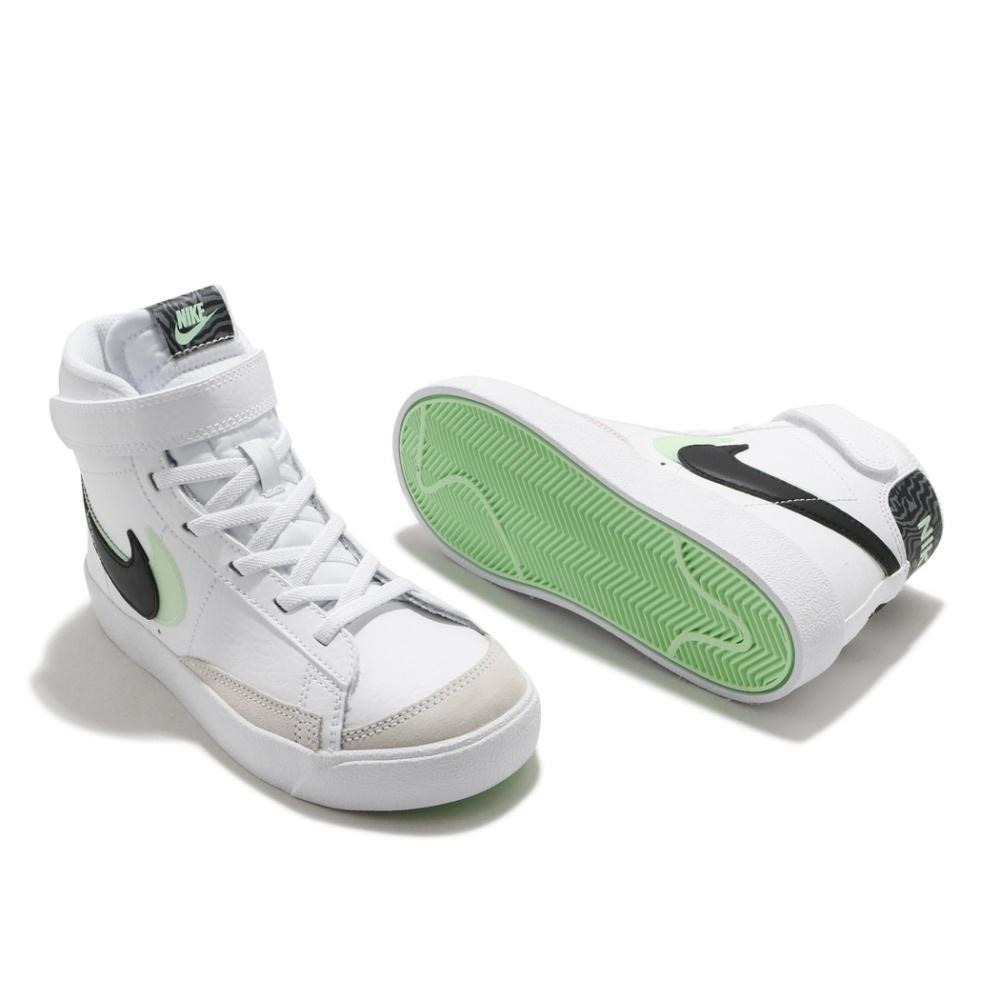 【WS】NIKE BLAZER MID ＇77 (PS ) 童鞋 運動 復古 休閒 滑板鞋 休閒鞋 DD1848-100-細節圖2