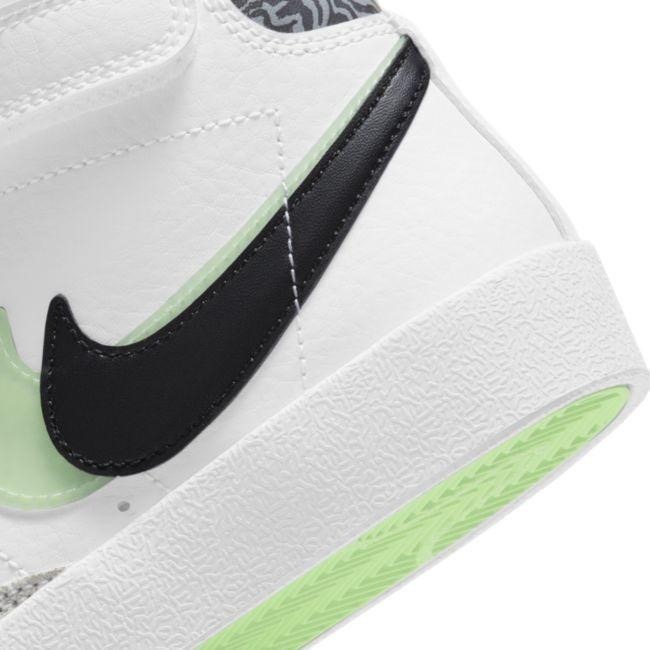 【WS】NIKE BLAZER MID ＇77 (PS ) 童鞋 運動 復古 休閒 滑板鞋 休閒鞋 DD1848-100-細節圖3