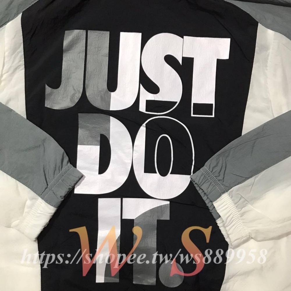 【WS】NIKE B NSW JDI 大LOGO 基本款 連帽 風衣外套 衝鋒衣 童裝 CU8951-100-細節圖4