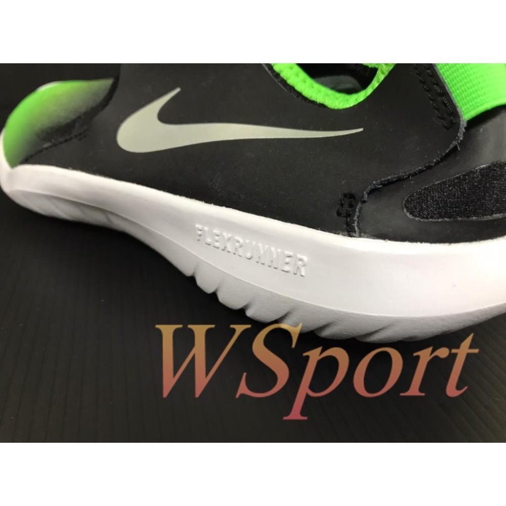 【WS】NIKE FLEX RUNNER GS 童鞋 輕量 透氣 緩震 漸層 跑步鞋 運動 慢跑鞋 AT4662-020-細節圖5