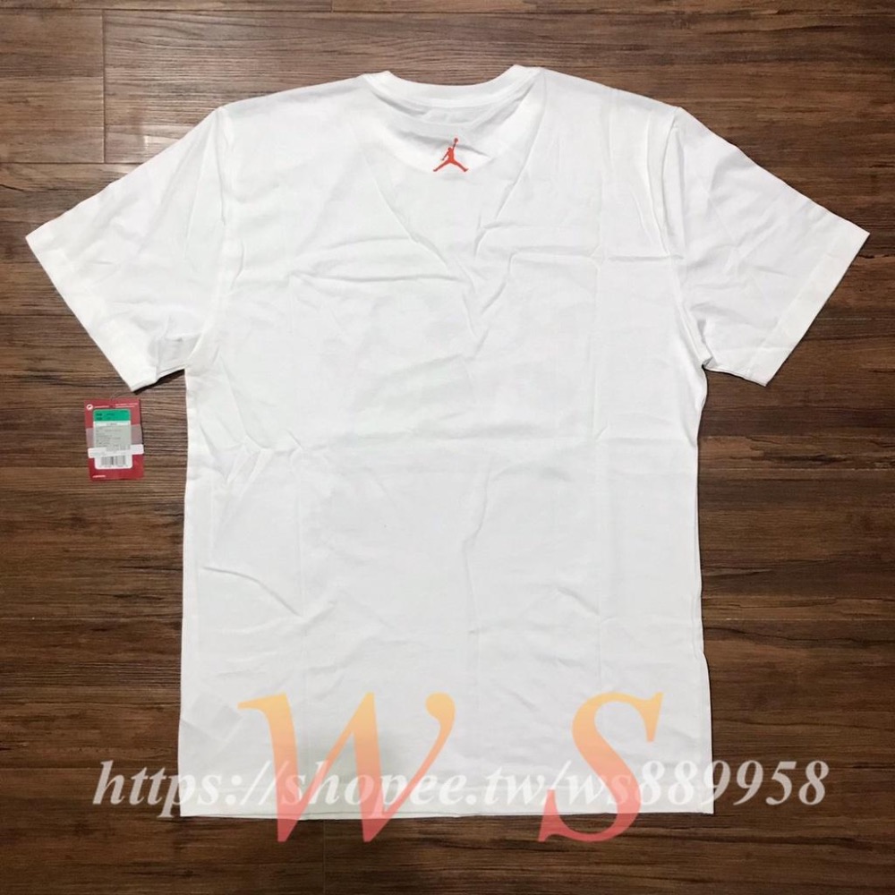 【WS】NIKE JORDAN SPIZIKE 男款 白 籃球 健身 運動 休閒 短T 上衣 577566-108-細節圖2