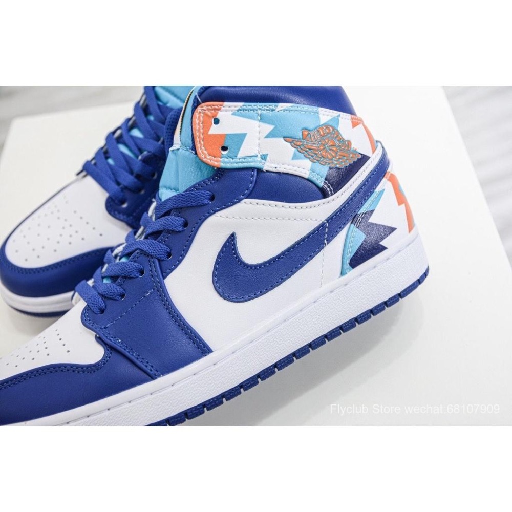 【WS】NIKE AIR JORDAN 1 MID SE (GS) 男女童 AJ1 小腳 籃球鞋 555112-105-細節圖6