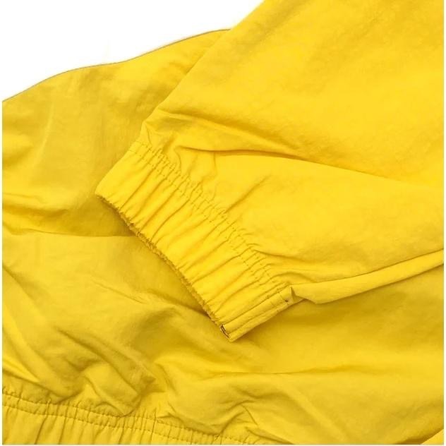 【WS】NIKE BIG SWOOSH ANORAK QS 大勾 半開襟 衝鋒衣 藍黃M AT4489-417-細節圖5