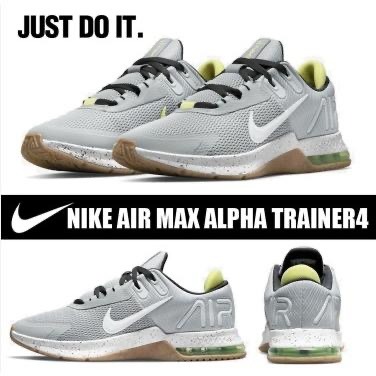 【WS】NIKE AIR MAX ALPHA TRAINER 4 運動 健身 訓練  避震 訓練鞋 CW3396-005-細節圖9