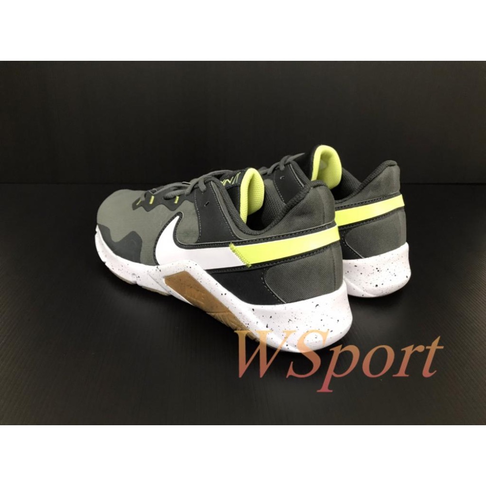 【WS】NIKE LEGEND ESSENTIAL 2 灰綠 輕量 透氣 運動 訓練 訓練鞋 CQ9356-016-細節圖4