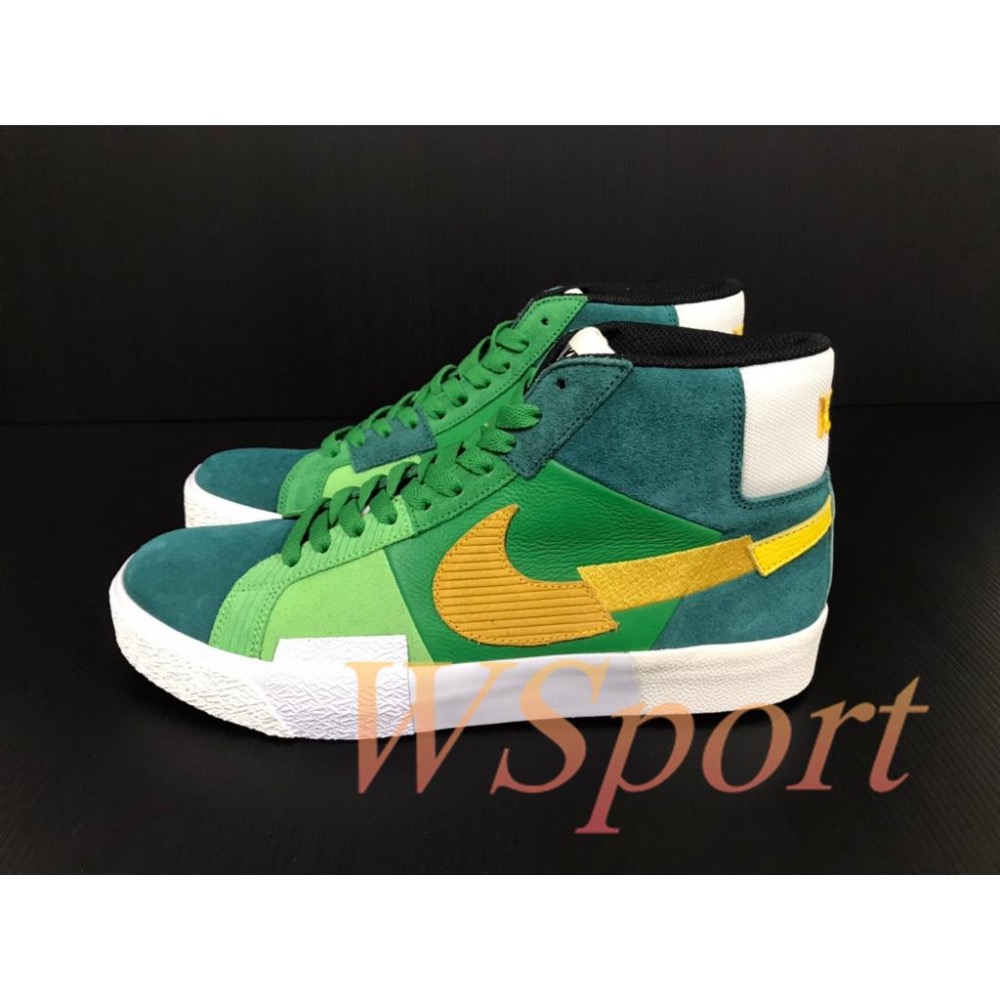 【WS】NIKE SB ZOOM BLAZER MID 男鞋 運動 復古 休閒 滑板鞋 休閒鞋 DA8854-300-細節圖5