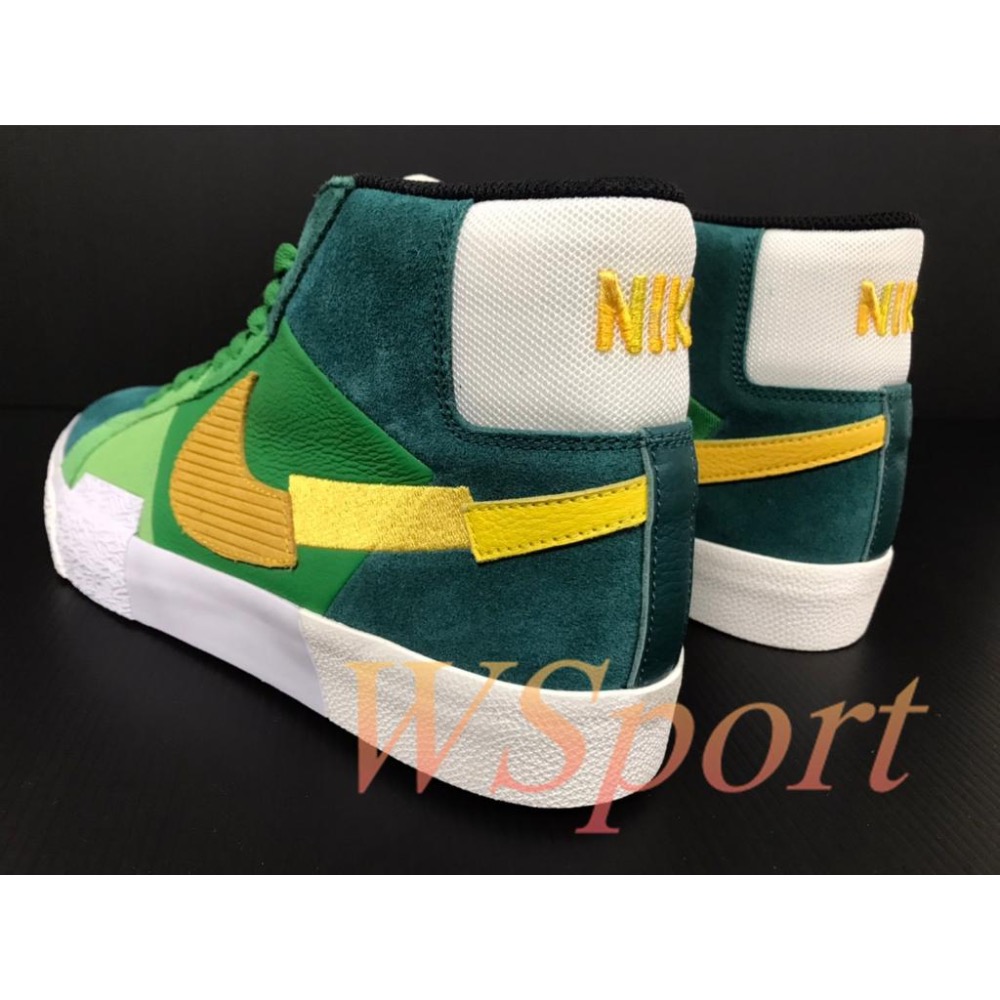 【WS】NIKE SB ZOOM BLAZER MID 男鞋 運動 復古 休閒 滑板鞋 休閒鞋 DA8854-300-細節圖7