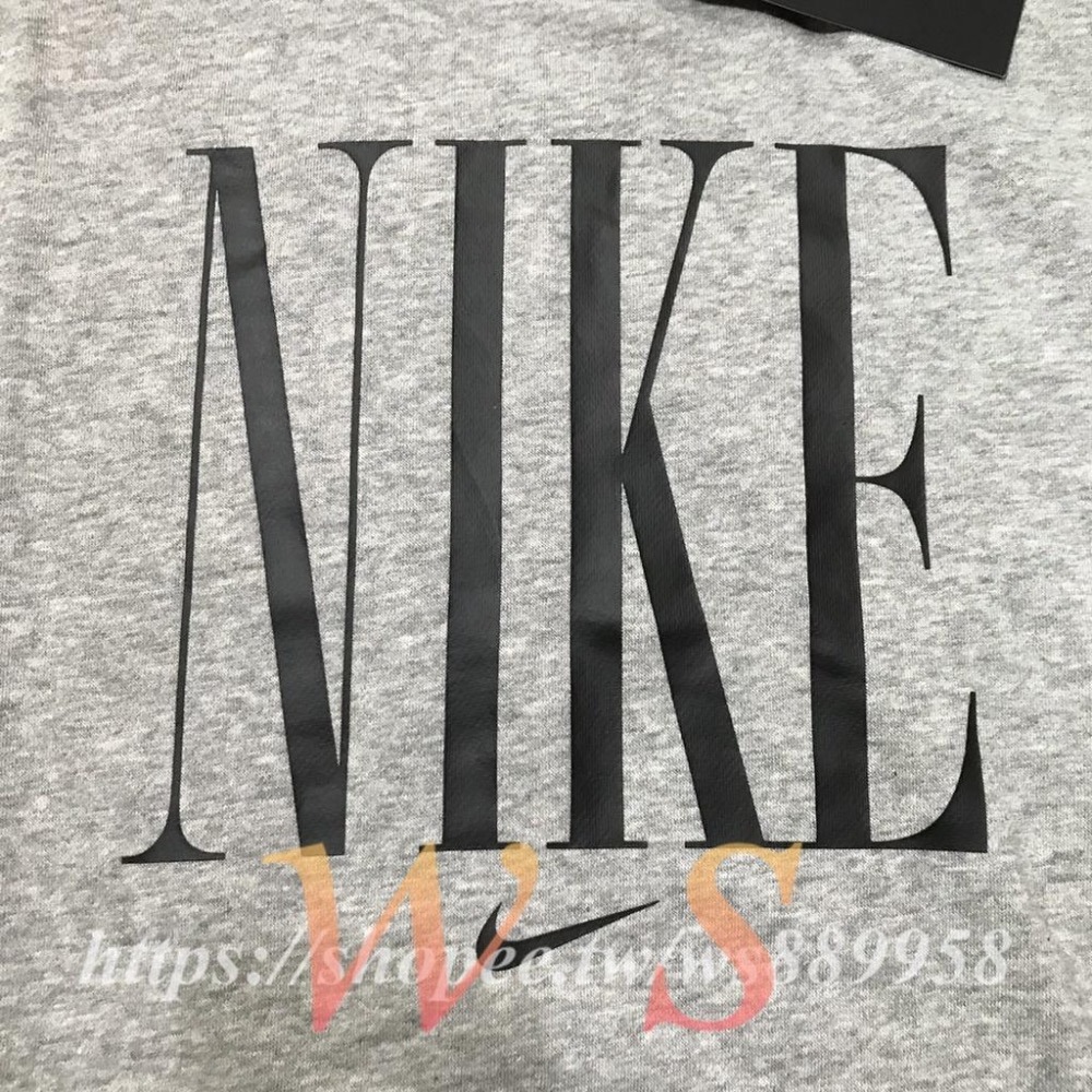 【WS】NIKE AS W NSW HOODIE FLC 女款 灰 運動 棉質 連帽 外套 帽T CZ1886-063-細節圖3