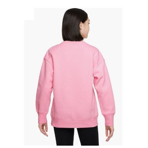 【WS】NIKE G NSW CLUB FLC CREW 童裝 運動 休閒 長袖 長T 大學T DD7473-633-細節圖4